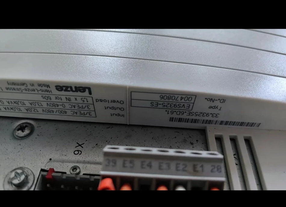 Lenze EVS9325-ES Un-tested Frequency Converter