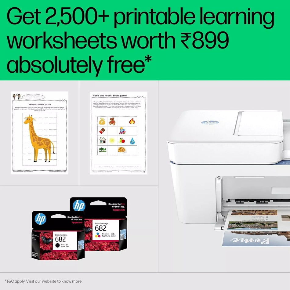 HP Ink Advantage 4278 WiFi Colour Printer Print/Scan/Copy with ADF