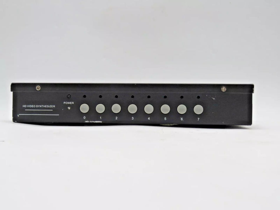 HD Video Synthesizer with 8-Channel Control for High Definition Video Effects
