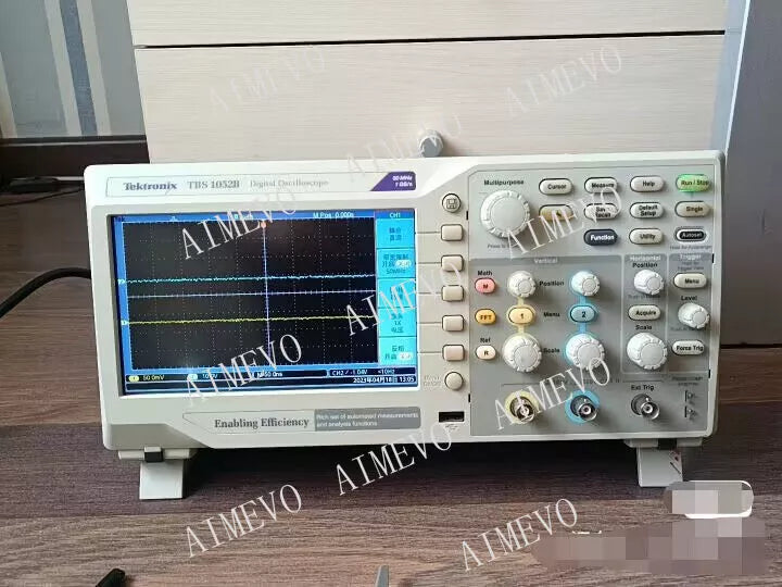 1pcs Tektronix TBS1052B Digital Oscilloscope 50mhz 1gs/s used