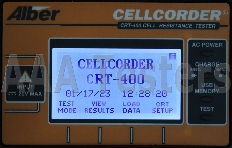 Alber Cellcorder CRT-400 Cell Voltage Resistance Tester