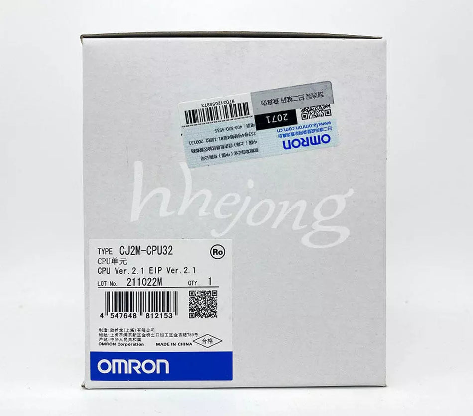 1PCS NEW OMRON CPU UNIT CJ2M-CPU32 CJ2MCPU32;