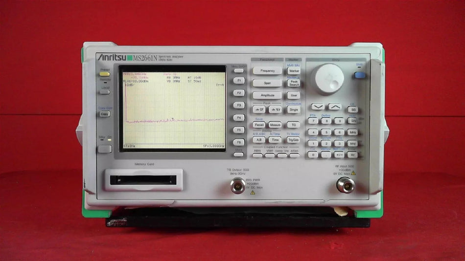 Anritsu MS2661N / MS2661C 100Hz - 3Ghz Spectrum Analyzer 6200450904