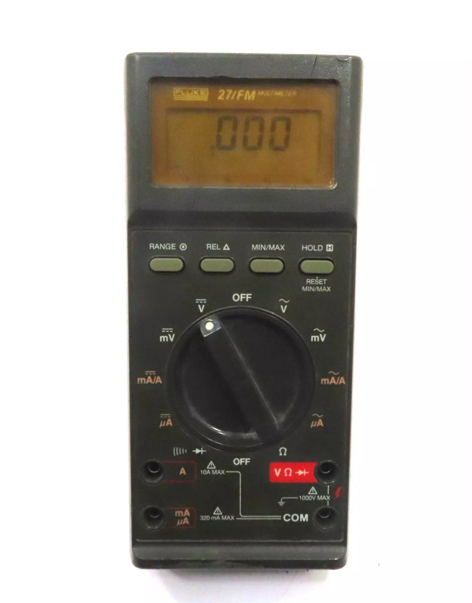 Fluke 27 Multimeter - Reliable and Professional Testing Tool