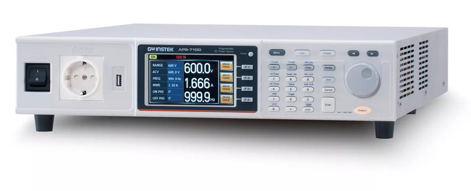 GW Instek APS-7100 AC Power Source 1000VA Output 310V 8.4A Low Noise