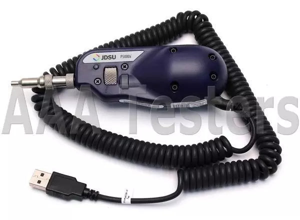 JDSU OLP-82P SM MM Power Meter Fiber Inspection Kit w/ P5000i Microscope OLP 82P