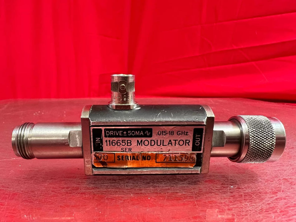 Agilent/Keysight 11665B MODULATOR, SN 711598 *AS-IS*