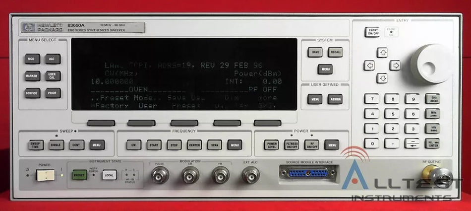 Agilent Keysight 83650B-001-002-008 Synthesized Signal Generator (0247)