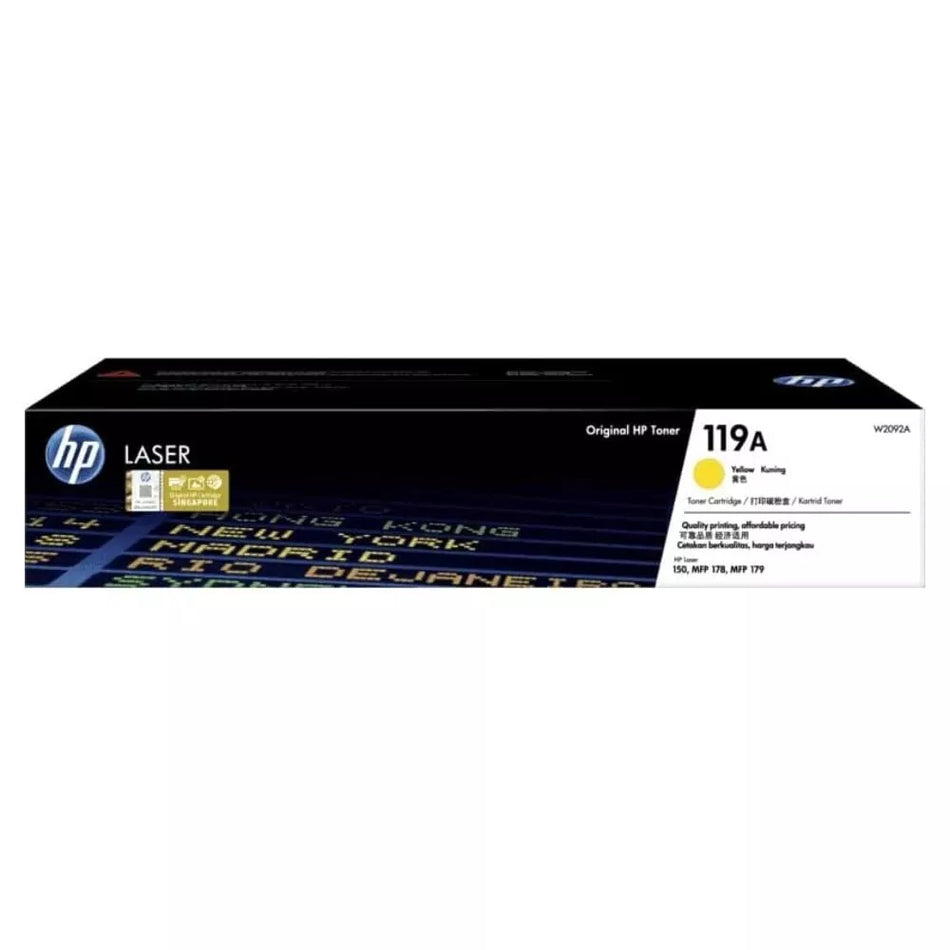 HP 119A Yellow Original Laser Toner Cartridge