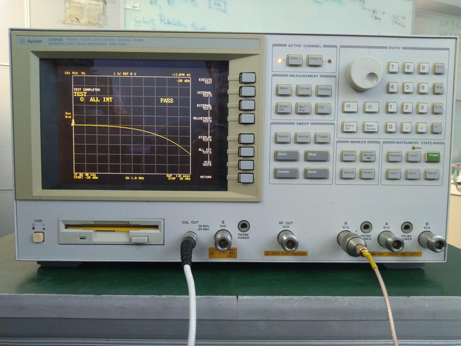 Agilent 4396B RF Network Spectrum Impedance Analyzer