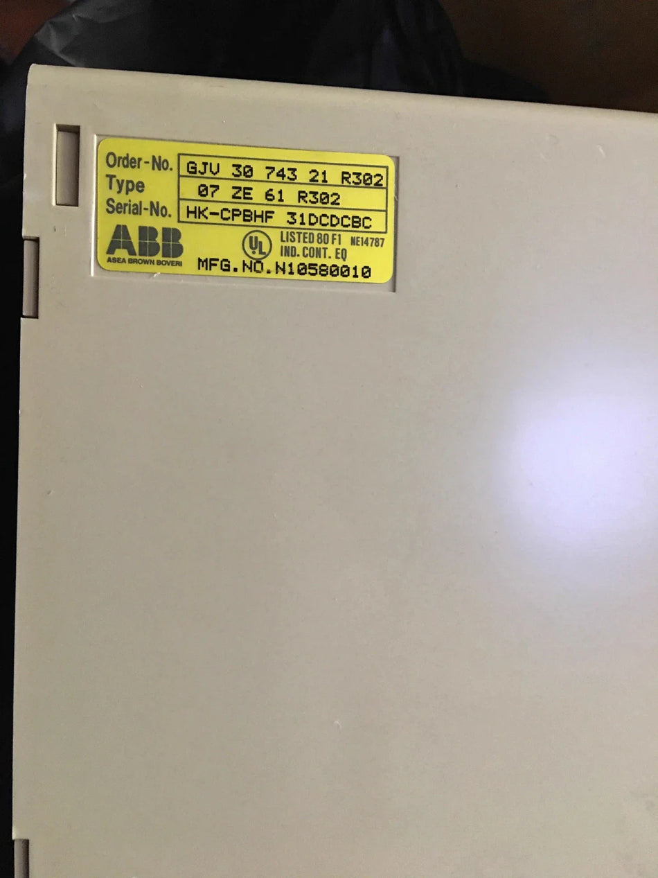 ABB 07 ZE 61 R302 CPU 07ZE61 Compatible Replacement