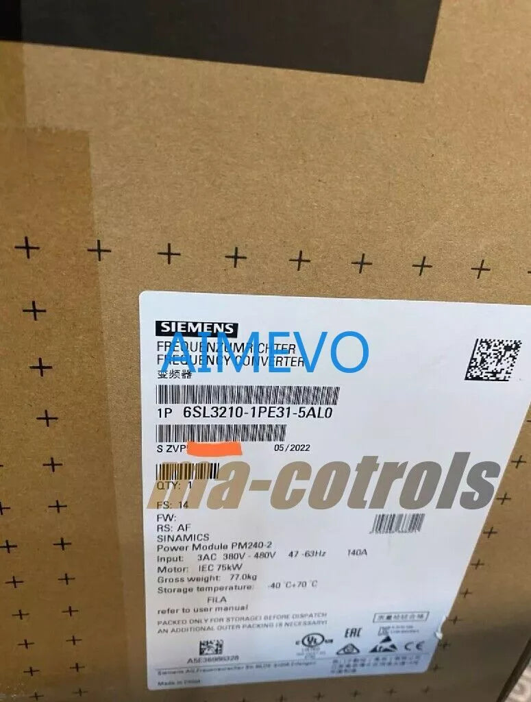 6SL3210-1PE31-5AL0 SINAMICS G120 Power Module PM 240-2