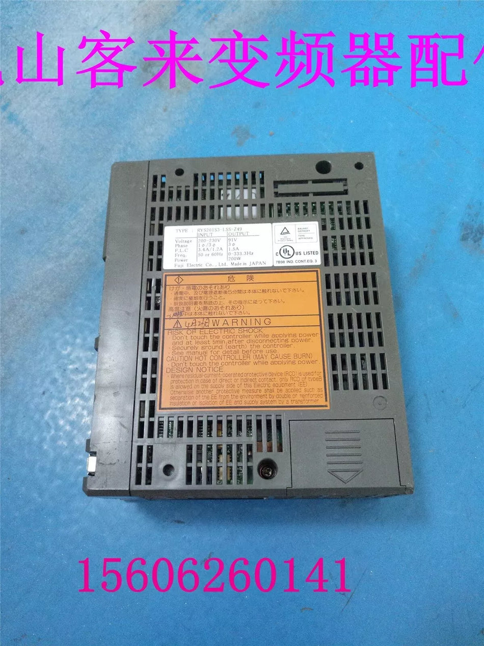 1PC USED Servo driver RYS201S3-LSS-Z49 #L5768Y LZ