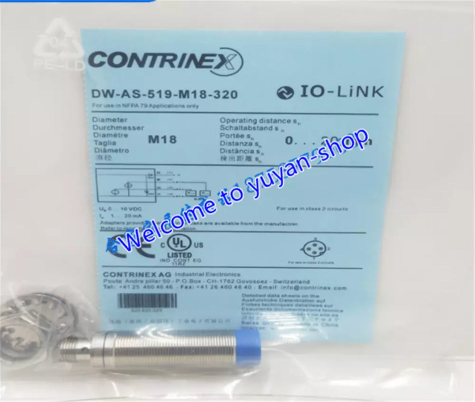 1PCS NEW FOR CONTRINEX DW-AS-519-M18-320 Inductive Sensor