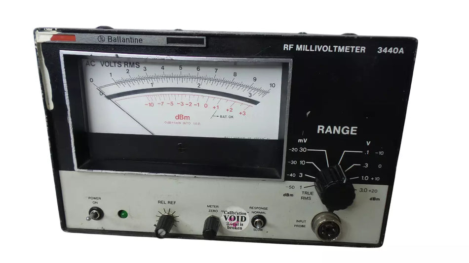 BALLANTINE 3440A RF Millivoltmeter - High Accuracy Measurement Tool
