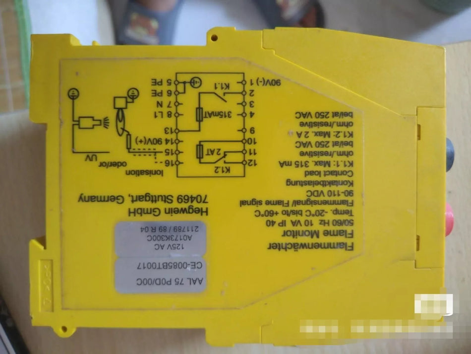 1pc USED AAL75 DURAG A0217F0020 70469 Relay TESTED By #V2UZ CH