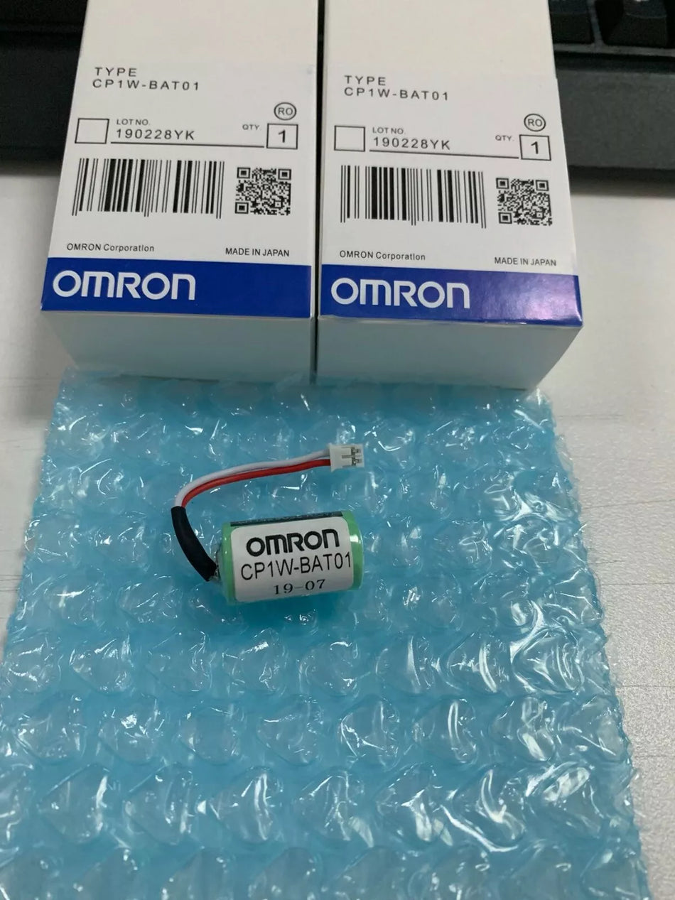 Replacement Omron CP1W-BAT01 Controller Battery in Box