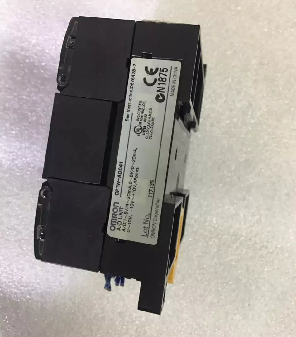 CP1W-AD041: Compact Analog Input Unit for Control Systems