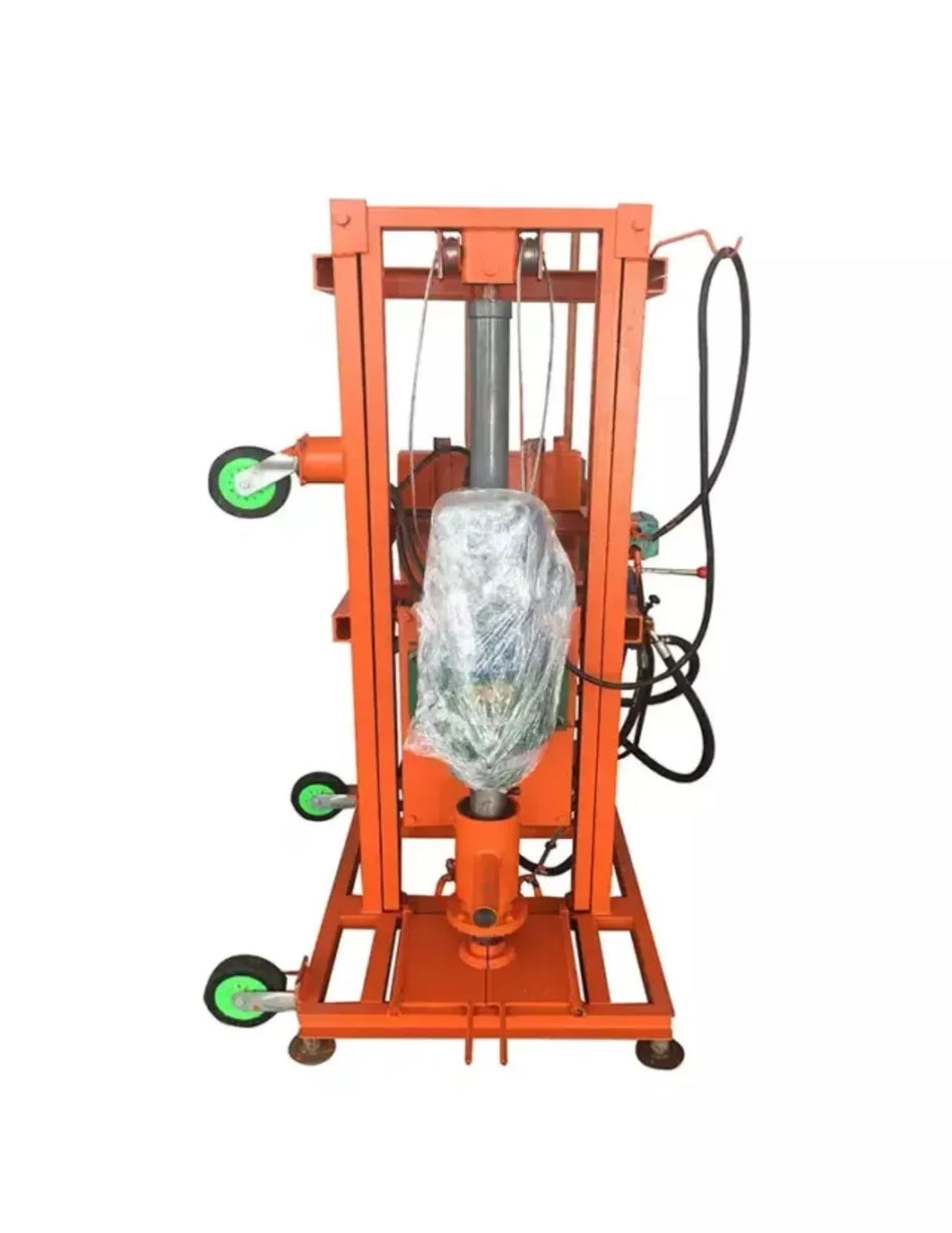 Electric Drilling Machine Hydraulic Drilling Rig Small 100m 4000W Water Well Rig