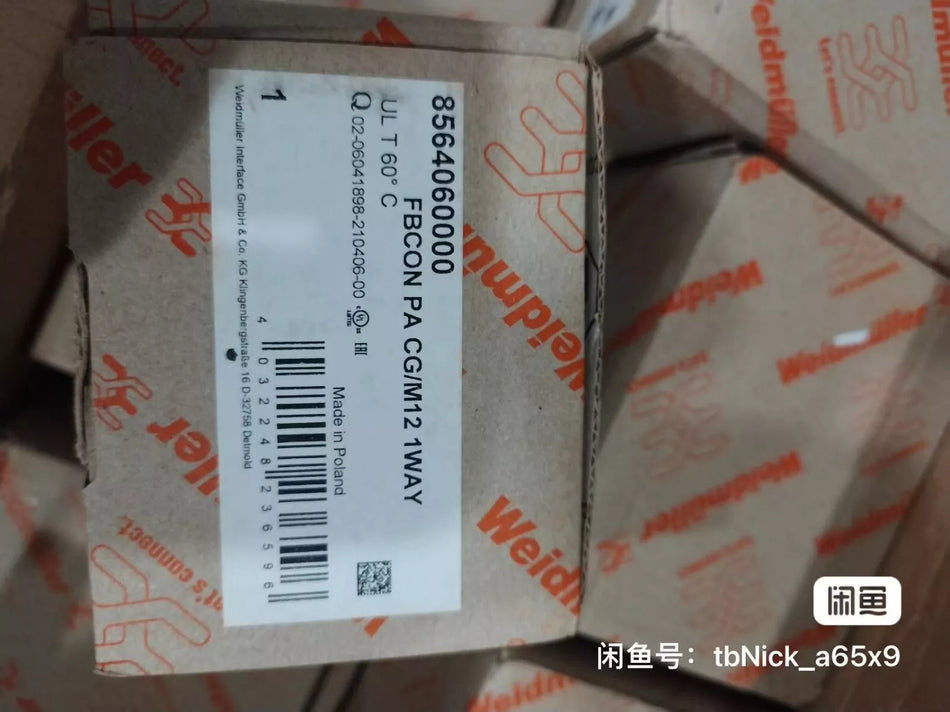 1PC NEW FBCON PA CG/M12 1WAY bus components () #L3990Y LZ