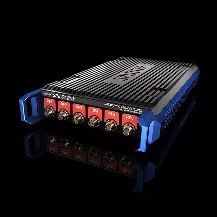 Aaronia SPECTRAN 6 SP6-DC80X Splitter Active 6-Way Splitter True DC-8GHz