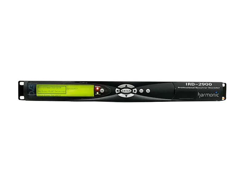 Harmonic IRD-2962 Professional Integrated Receiver Decoder - Scopus Product