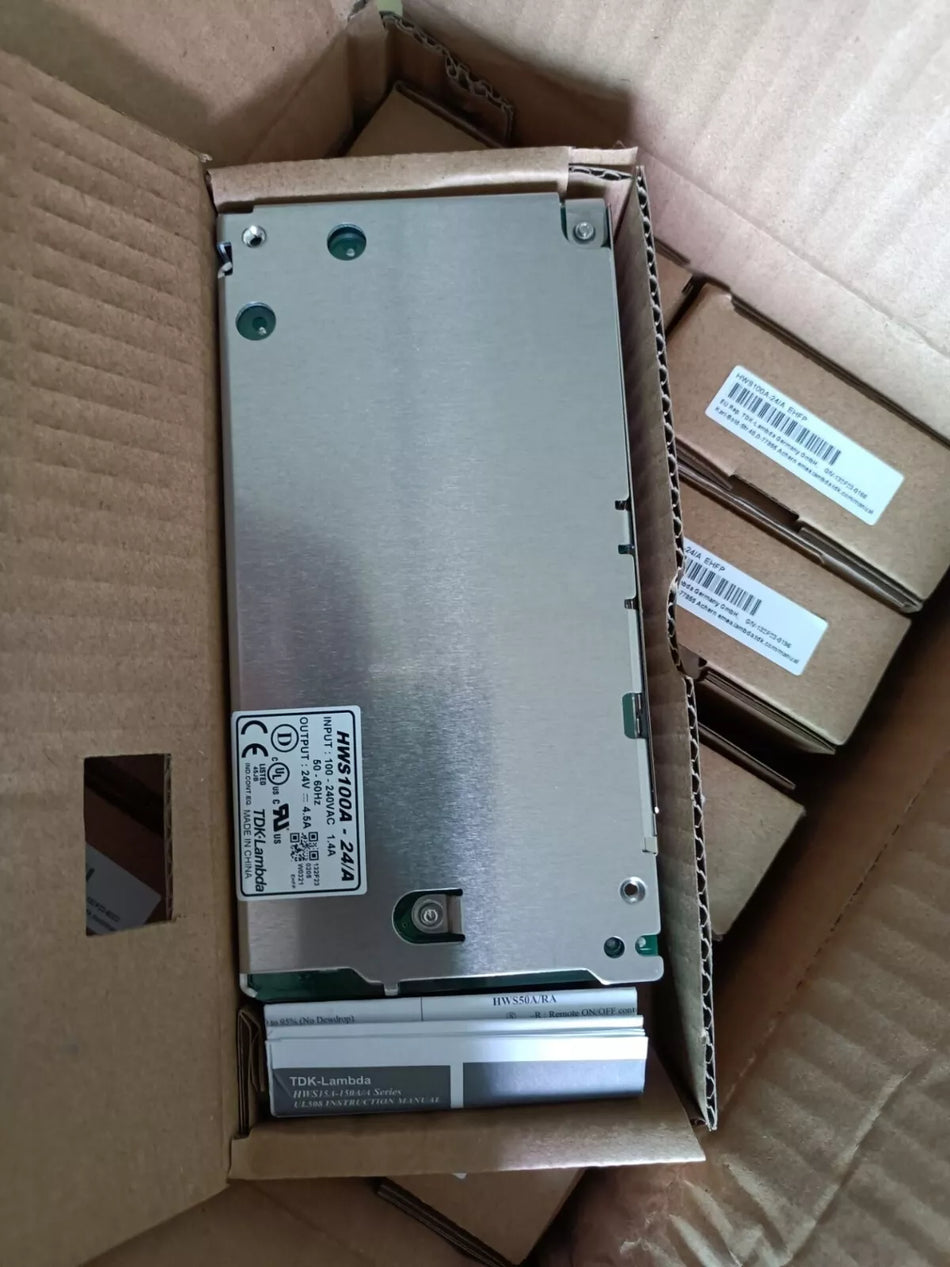 1pc NEW HWS100A-24/A TDK-LAMBDA 100W Power Supply #V9Z32 CH