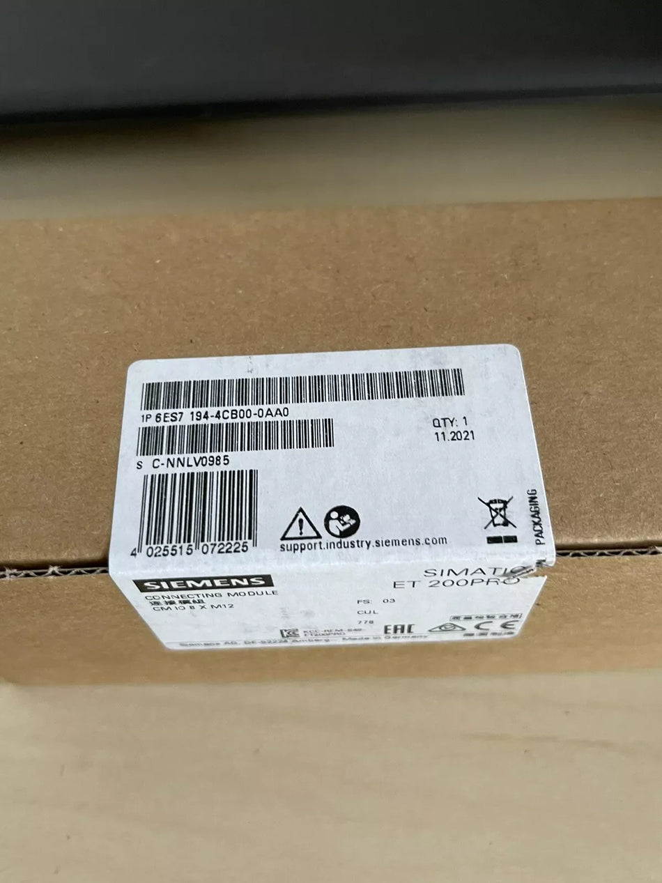 Siemens 6ES7 194-4CB00-0AA0 with 142-4BF00-0AA0 Module