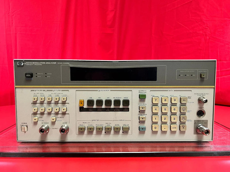 Agilent/Keysight 8901B OPT. 01, 30, 32, 37 Modulation Analyzer