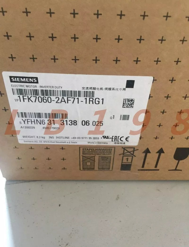 One NEW- 1FK7060-2AF71-1RG1 SIEMENS Servo Mot fast delivery