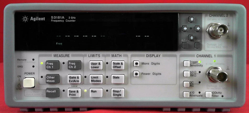 HP Agilent Keysight 53181A-010-030 Frequency Counter