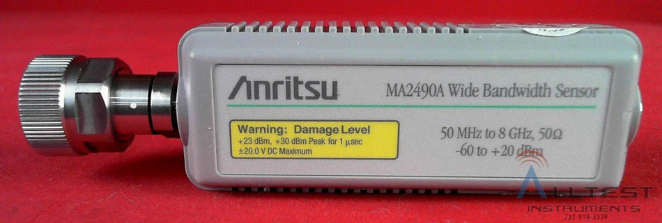 Anritsu MA2490A Wide Bandwidth Sensor 50 MHz - 18GHz, 50 ohm, -60 to +20 dBm