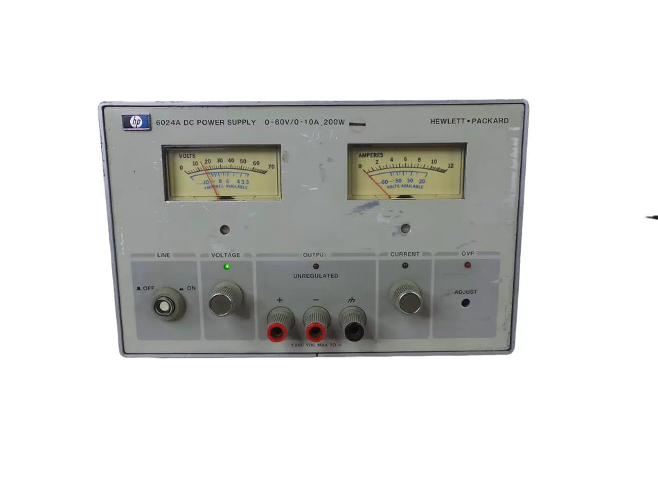 HP 6024A DC Power Supply - Reliable Performance for Electronic Testing