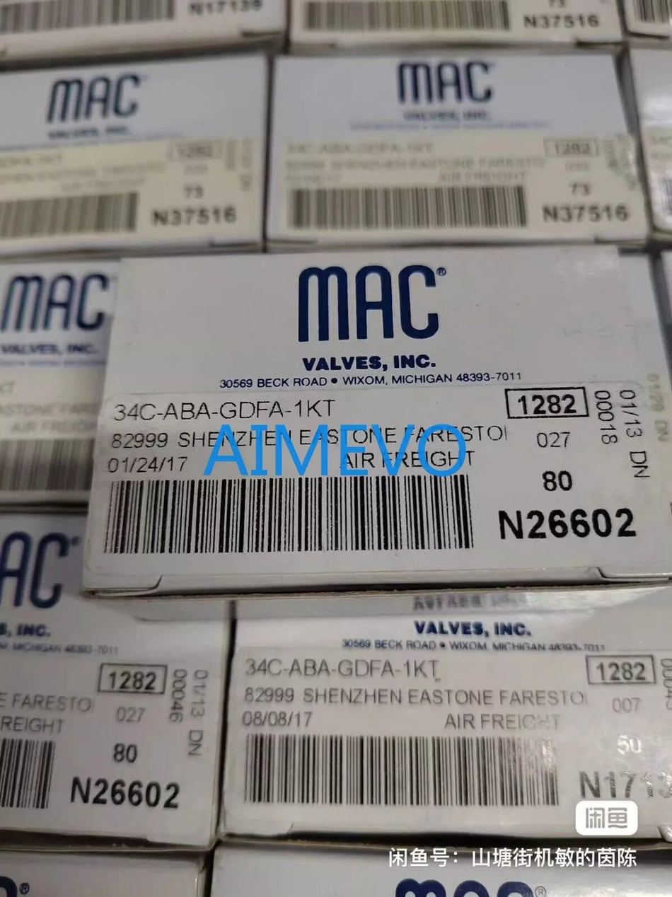 1PC NEW 34C-ABA-GDFA-1KT solenoid valve