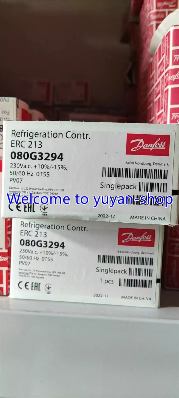 1PCS NEW for Danfoss 080G3294 Refrigeration Control ERC 213