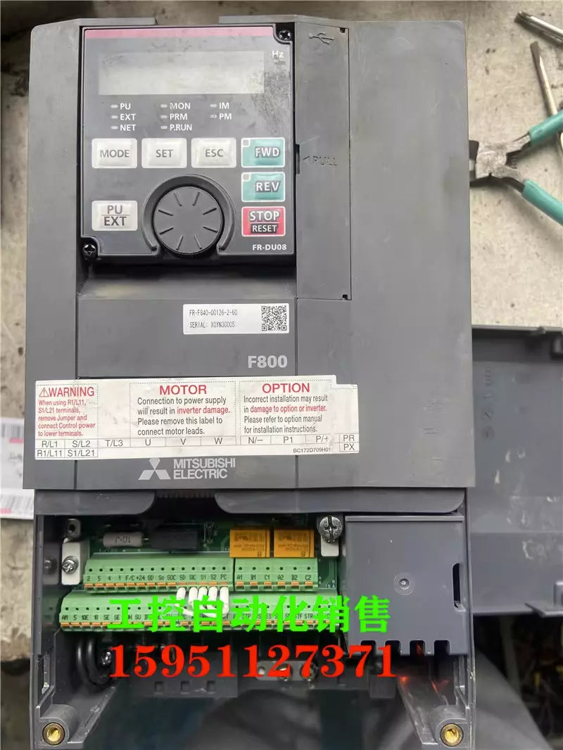1PC USED Frequency converter FR-F840-00126-2-60 ( or ) #L4292Y LZ