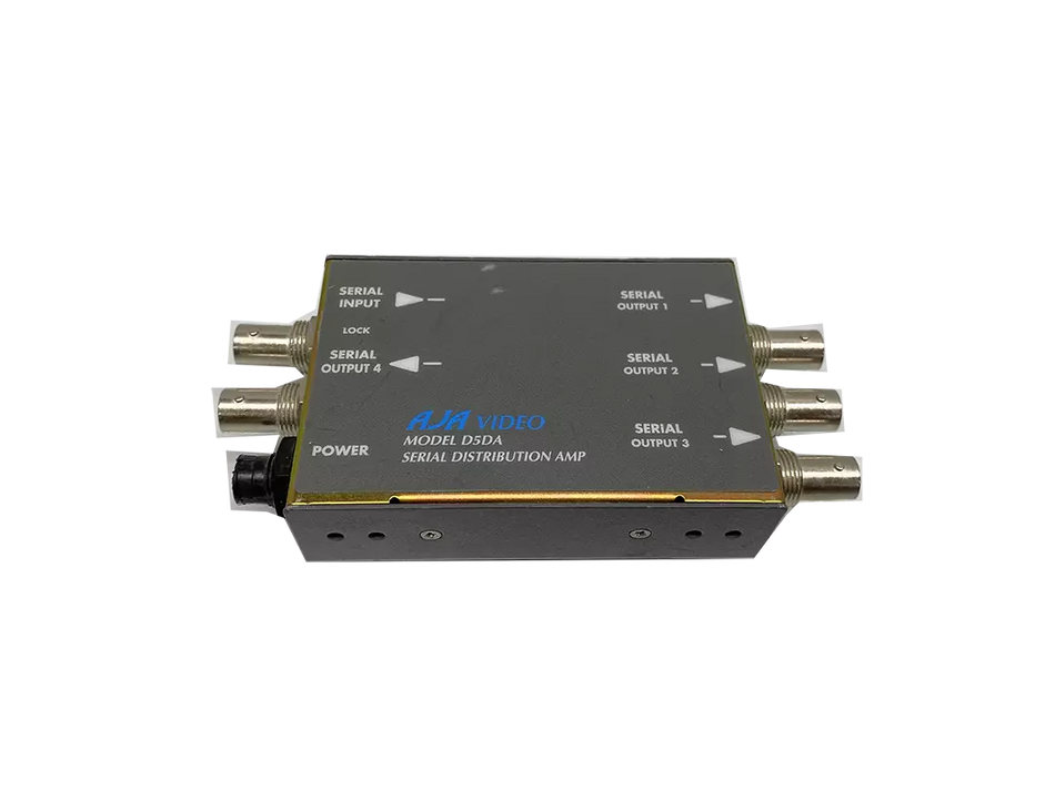 AJA D5da SDI Distribution Amplifier 1x4 with EQ Multi-Standard