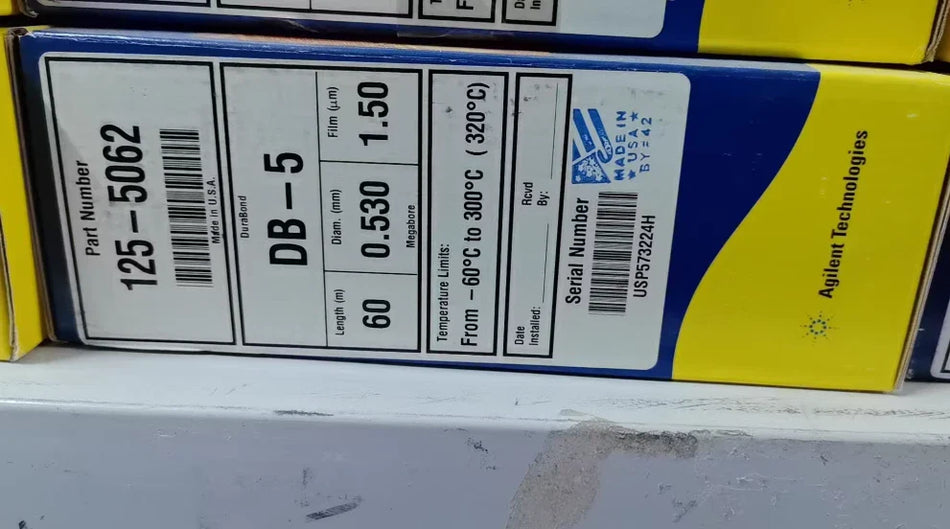 Agilent 125-5062 GC Column - High Performance Gas Chromatography Column