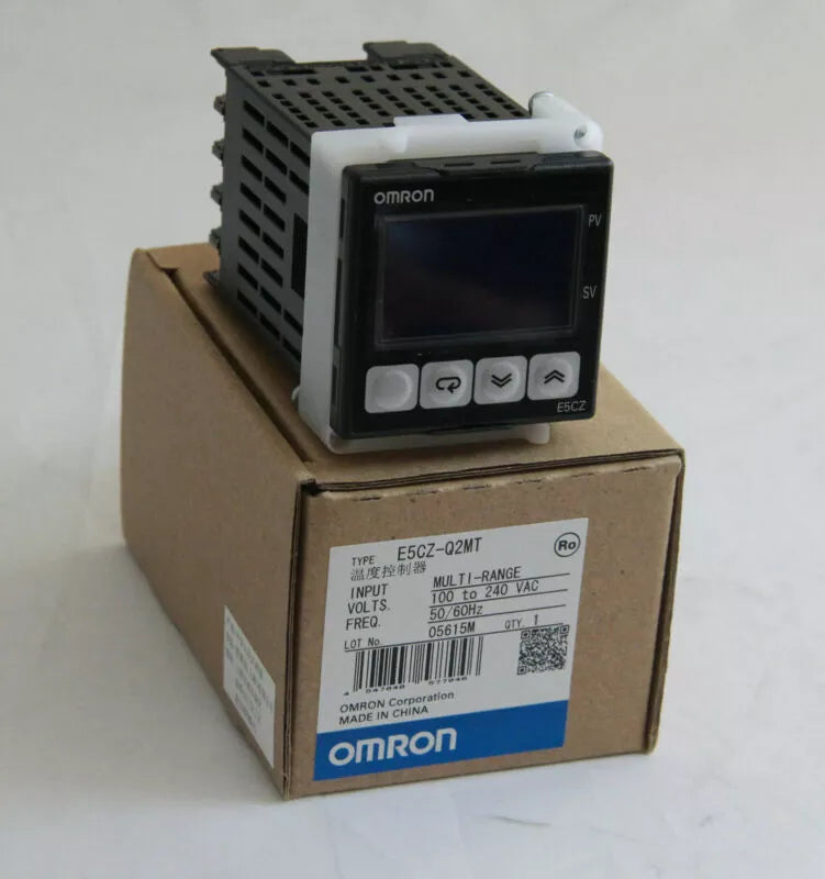 Omron E5CZ-Q2MT Temperature Controller in Box - Expedited Shipping