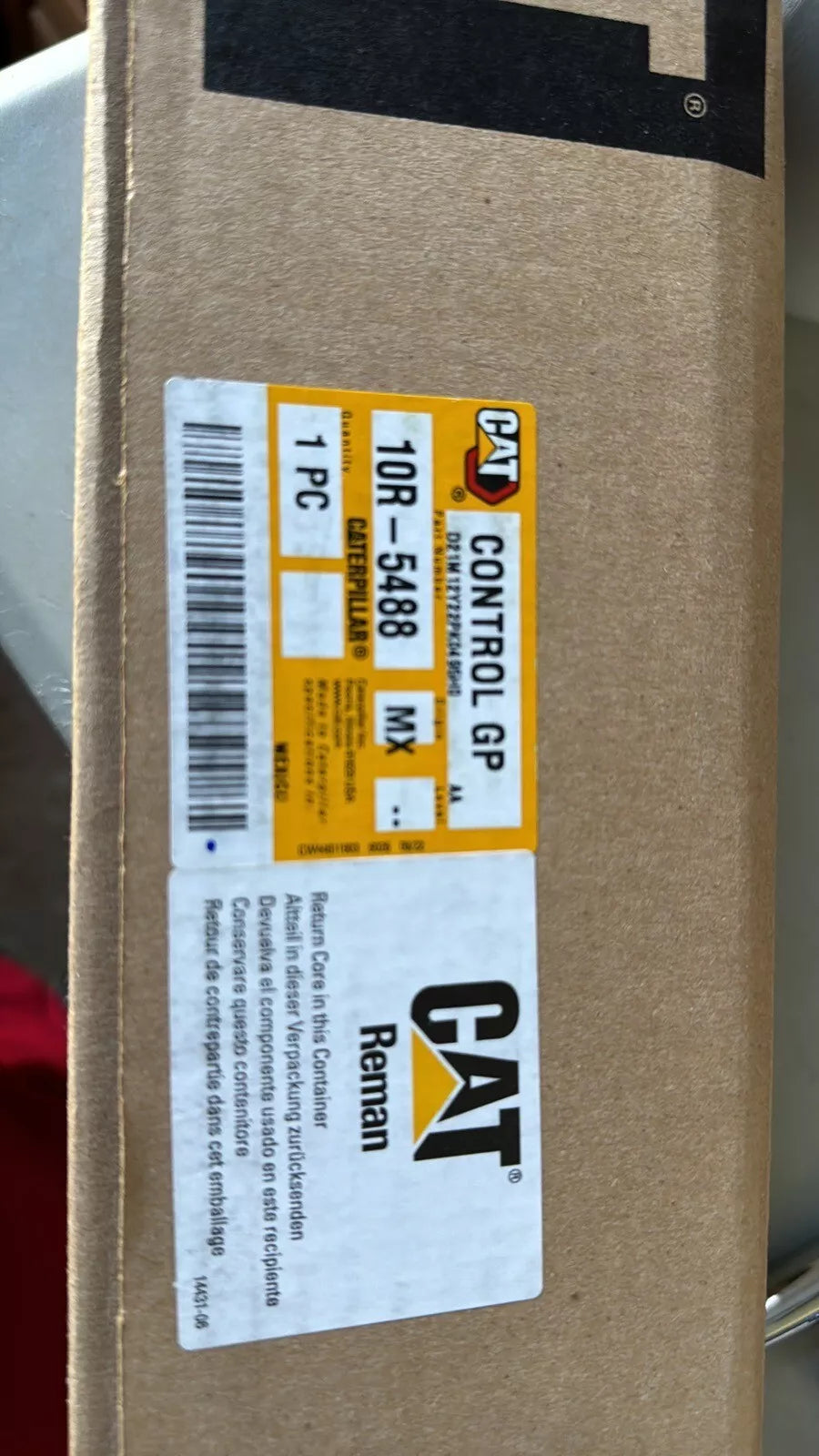 CAT 10R-5488 Control GP (New)
