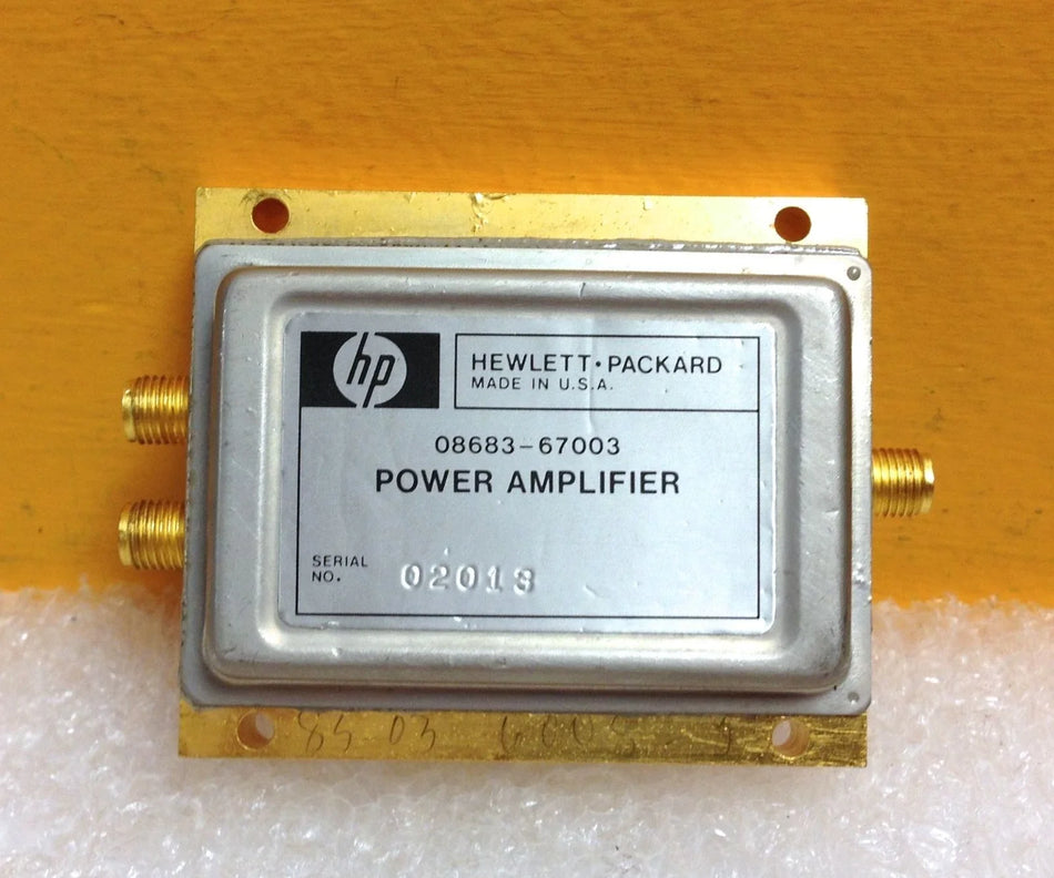 HP Agilent Keysight 08683-67003 Microwave Power Amplifier