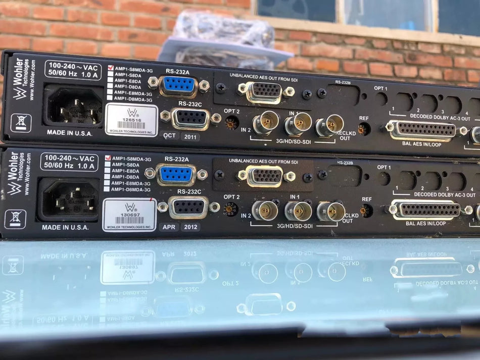 1PCS USED Wohler AMP1-S8MDA-3G