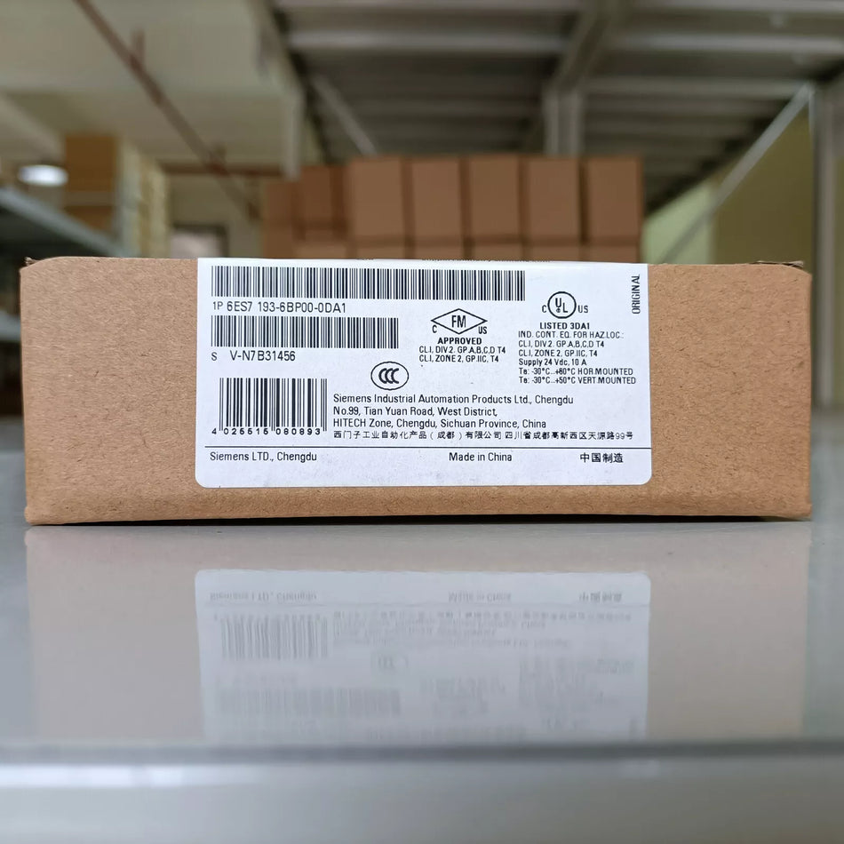 SIEMENS 6ES7193-6BP00-0DA1 PLC Expansion Module - New in Box