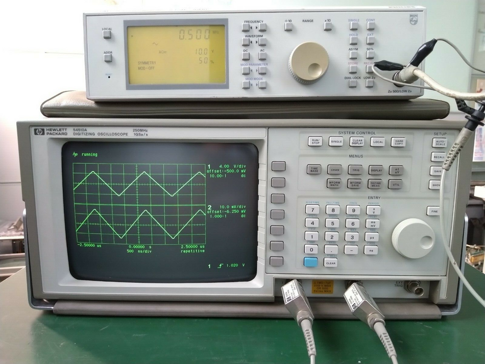 Digitizing Oscilloscope 250MHz