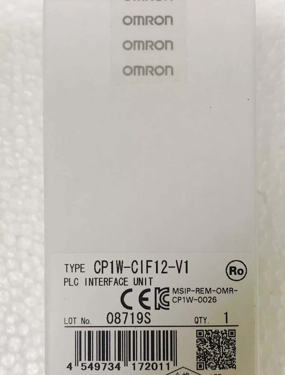 Omron CP1W-CIF12-V1 PLC Interface Unit Replacement