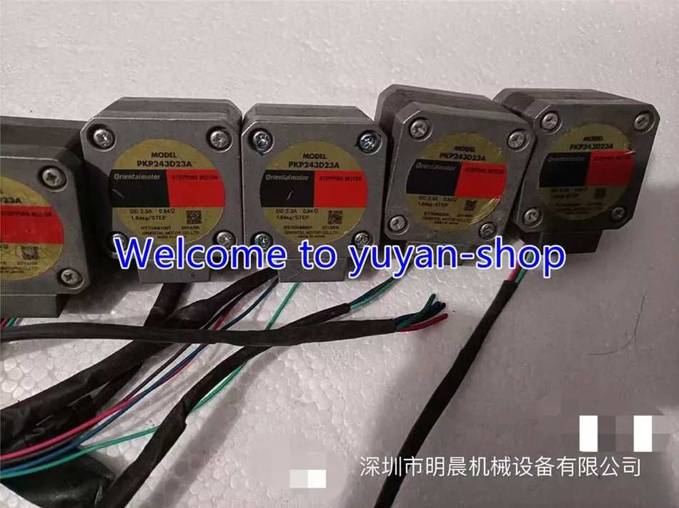 1PCS USED FOR Oriental Motor PKP243D23A Stepping Motor