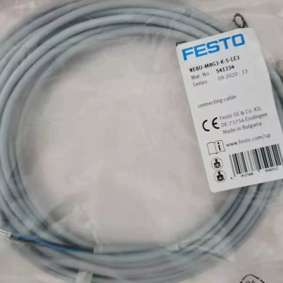 Festo NEBU-M8G3-K-5-LE3 541334 Connecting Cable