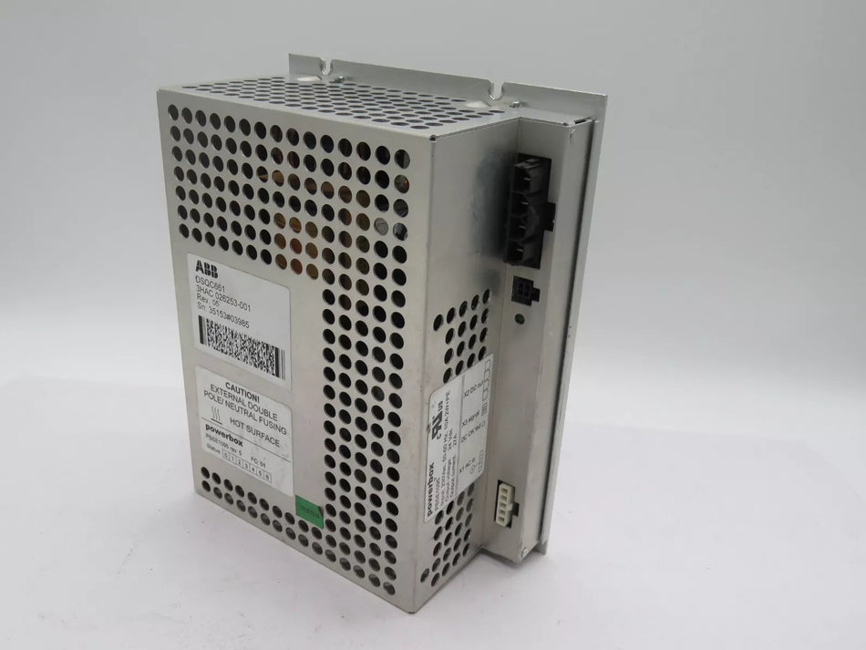 ABB DSQC661 3HAC 026253-001 REV 05 24VDC 27A Power Supply