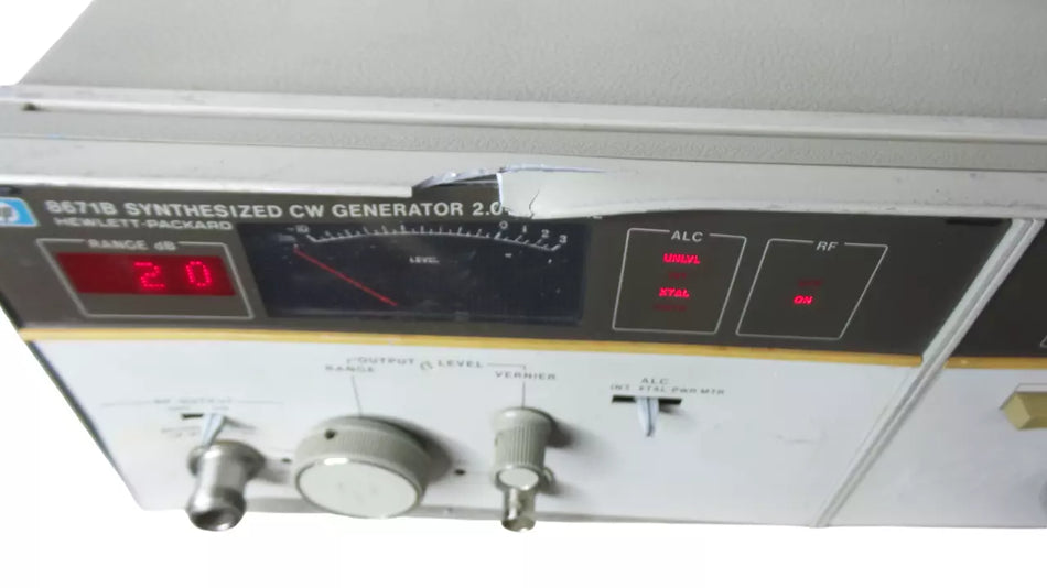 HP 8671B CW Generator 2.0 to 18GHz - High Quality Signal Generator