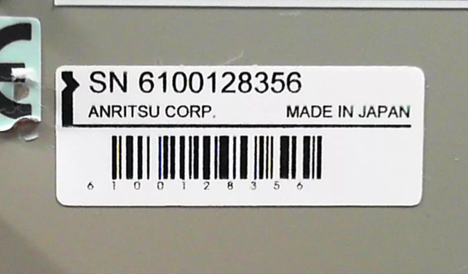 Anritsu MP1763B 6100128356 12.5 GHz Pulse Pattern Generator